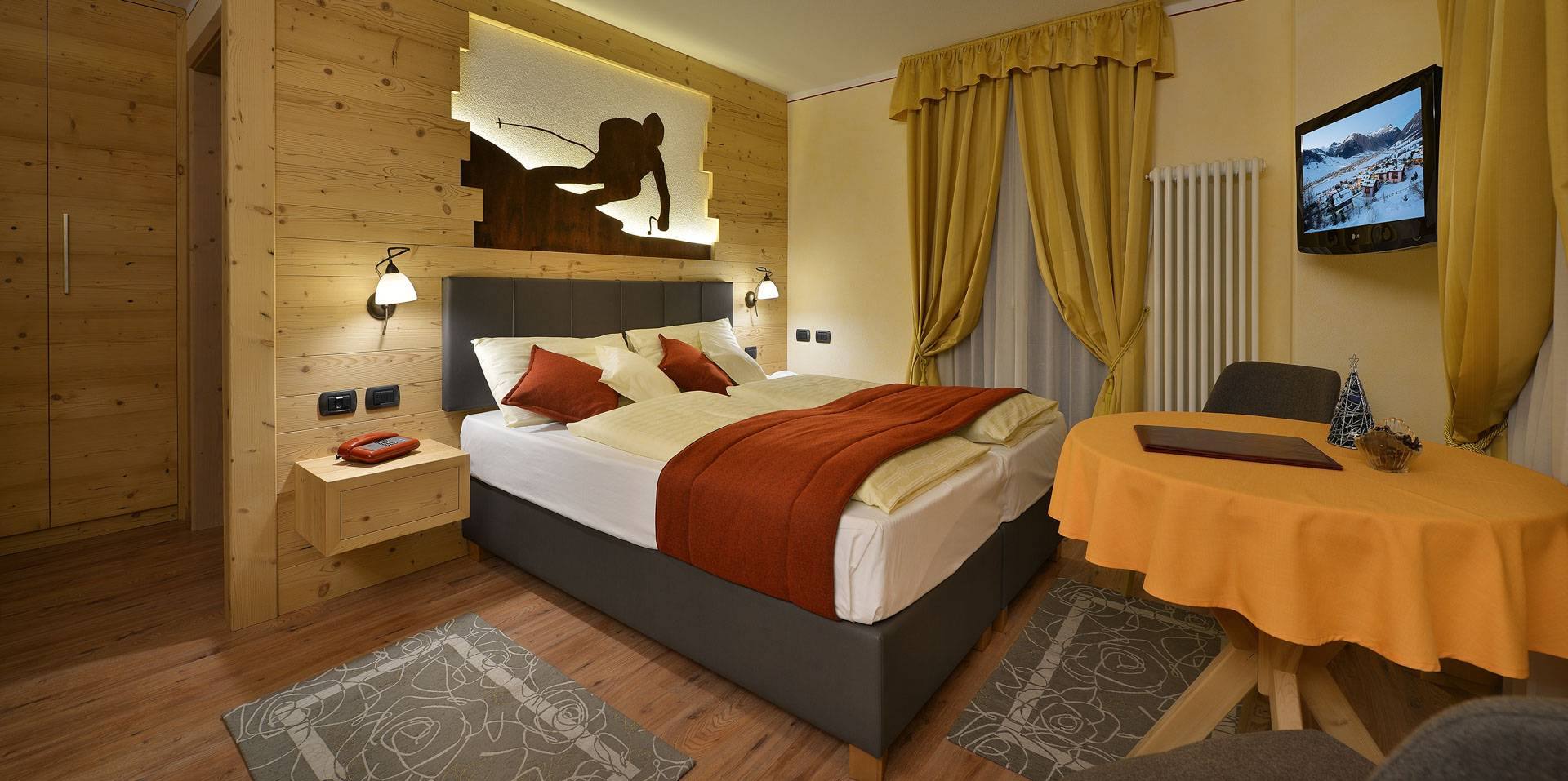 Junior Suite Panorama: letto