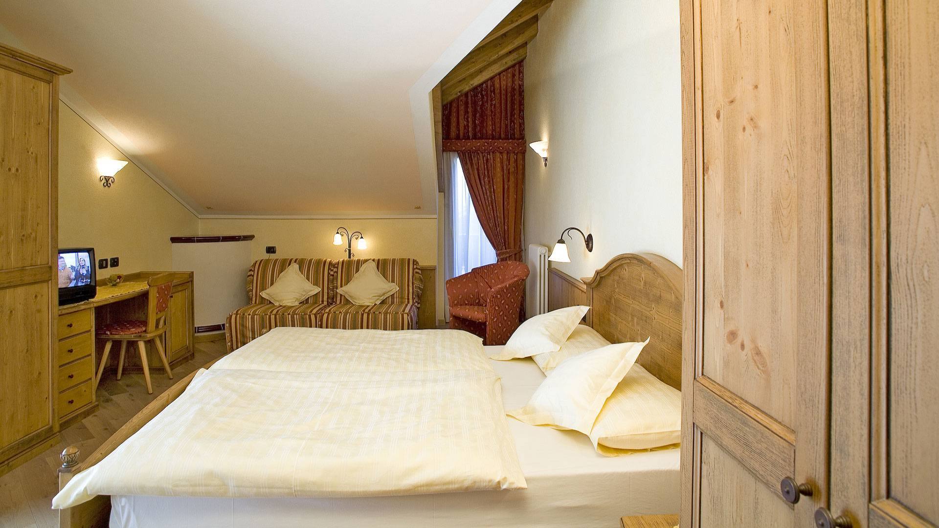 Junior Suite Panorama: camera in mansarda