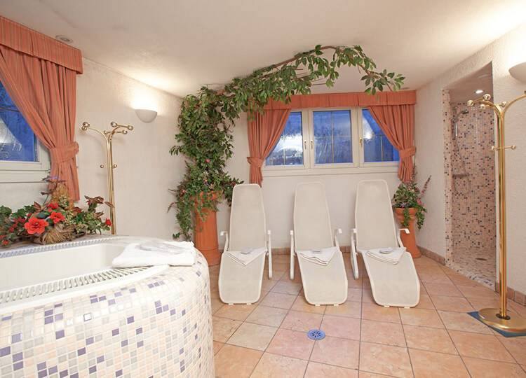 I lettini bianchi della zona relax